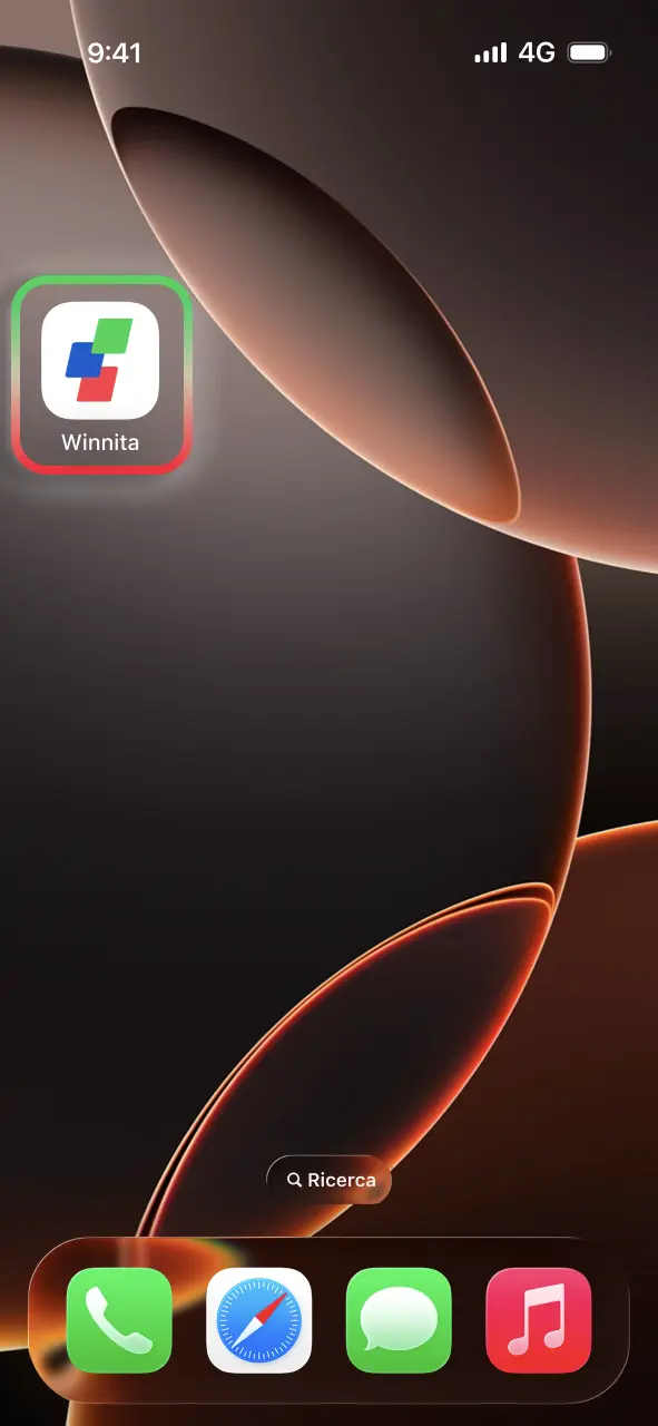 Apri l’app Winnita e accedi subito a scommesse e giochi online.