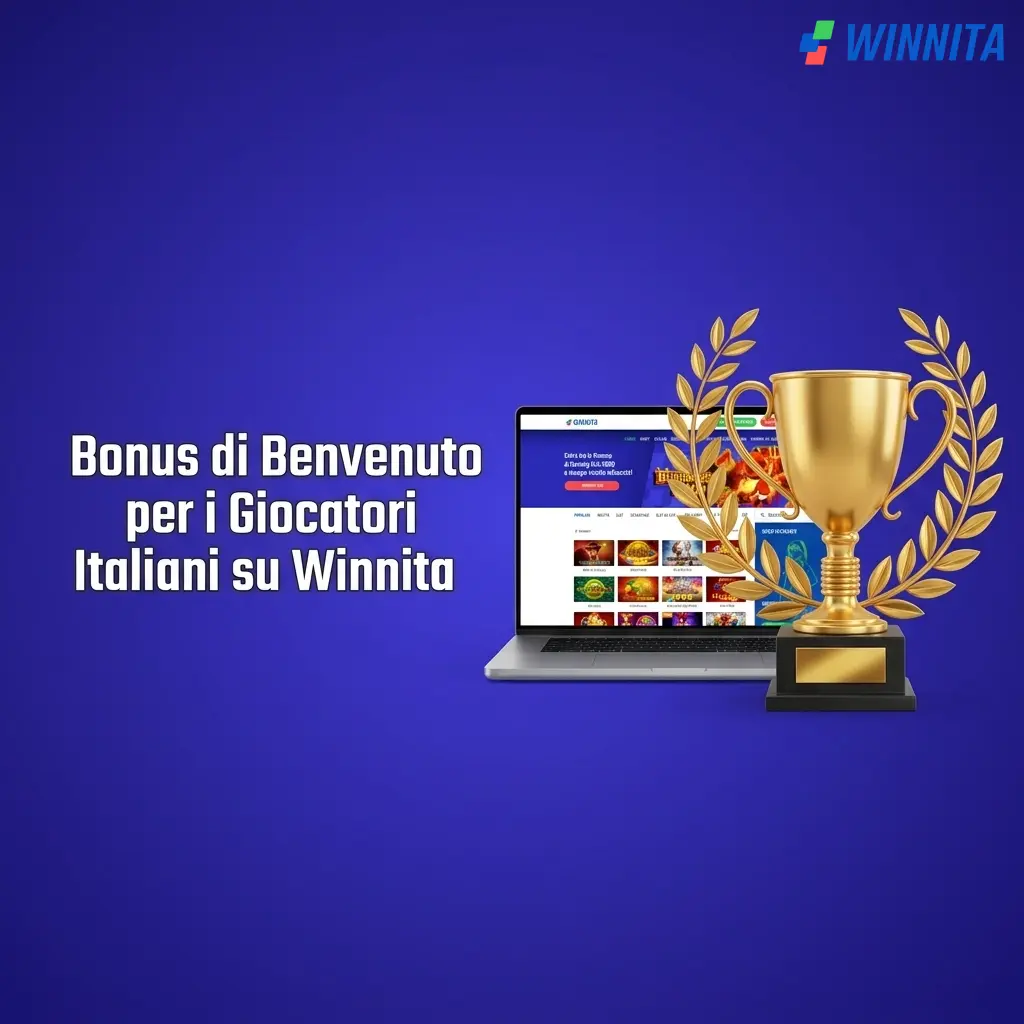Pacchetto benvenuto Winnita per italiani: fino a 3000 EUR e 450 Free Spins sui primi quattro depositi.