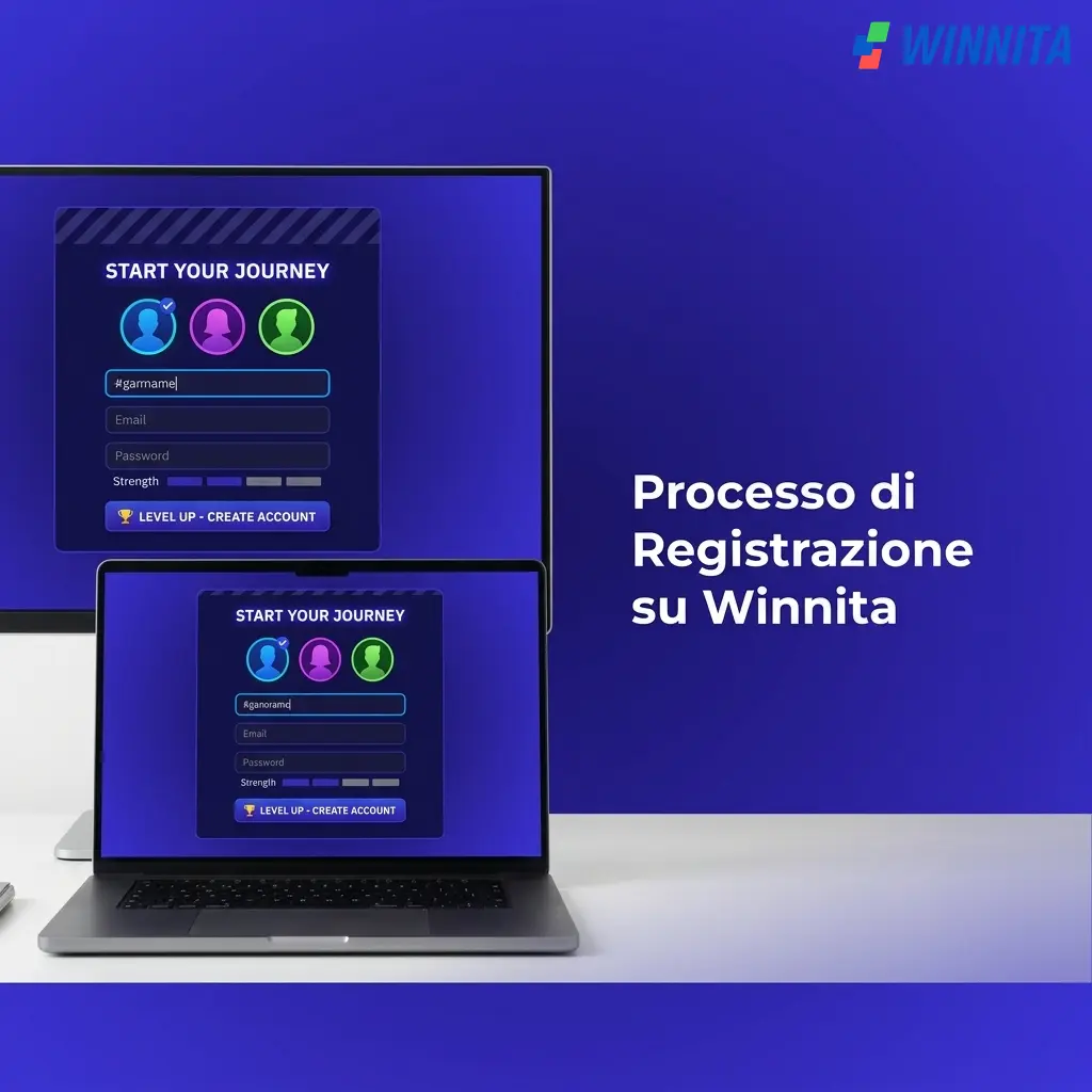 Guida passo passo alla registrazione su Winnita per utenti italiani: crea un account in meno di 2 minuti.