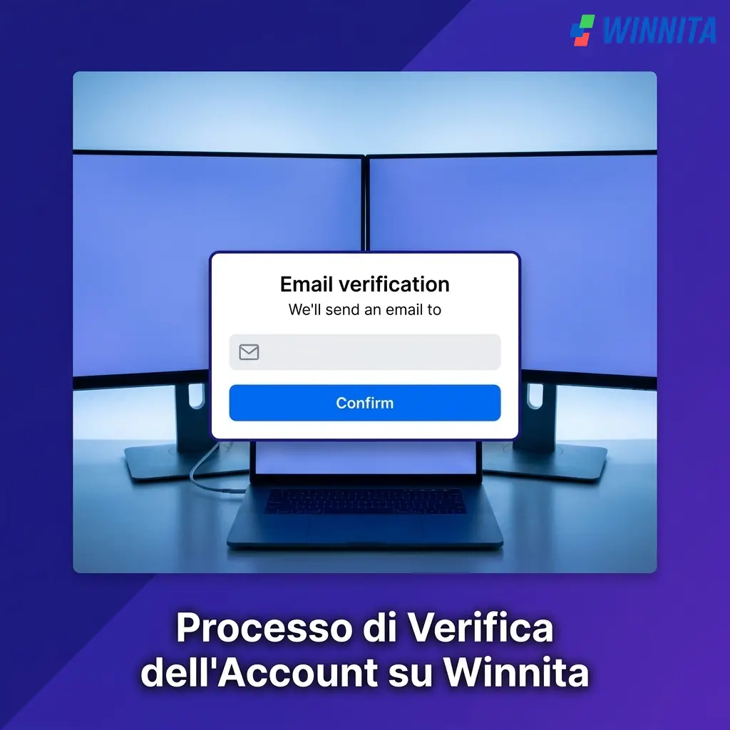 Procedura di verifica KYC su Winnita: caricamento documenti identità e residenza per completare il processo.