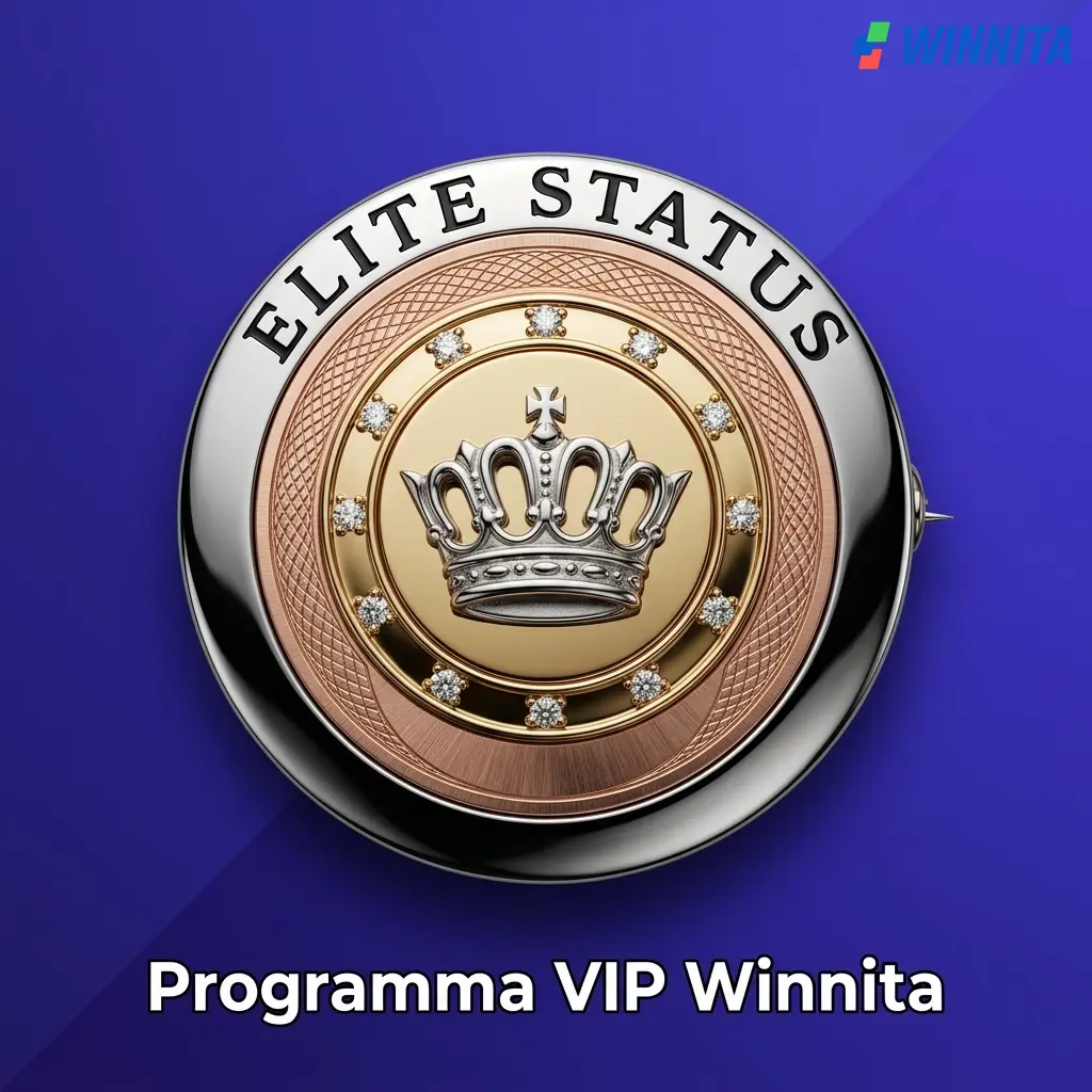 Programma VIP Winnita con livelli Bronzo, Argento, Oro e Platino per giocatori attivi in Italia.
