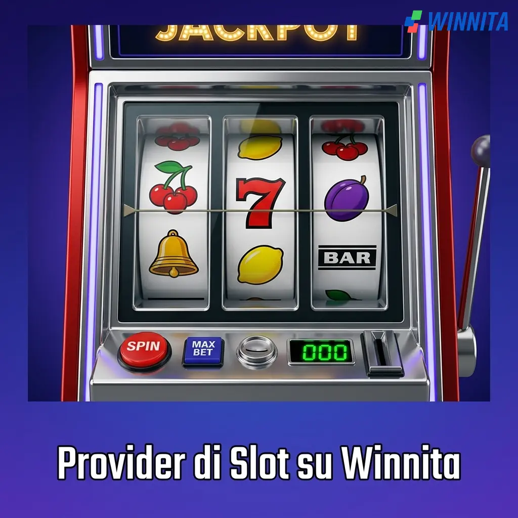 Logo dei principali provider di slot su Winnita: Pragmatic Play, NetEnt, Play'n GO e altri sviluppatori certificati.
