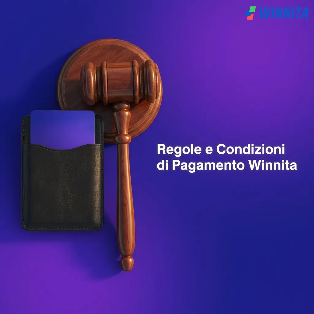 Regole e condizioni di pagamento Winnita: verifica identità, metodi registrati, requisiti bonus e limiti prelievo.