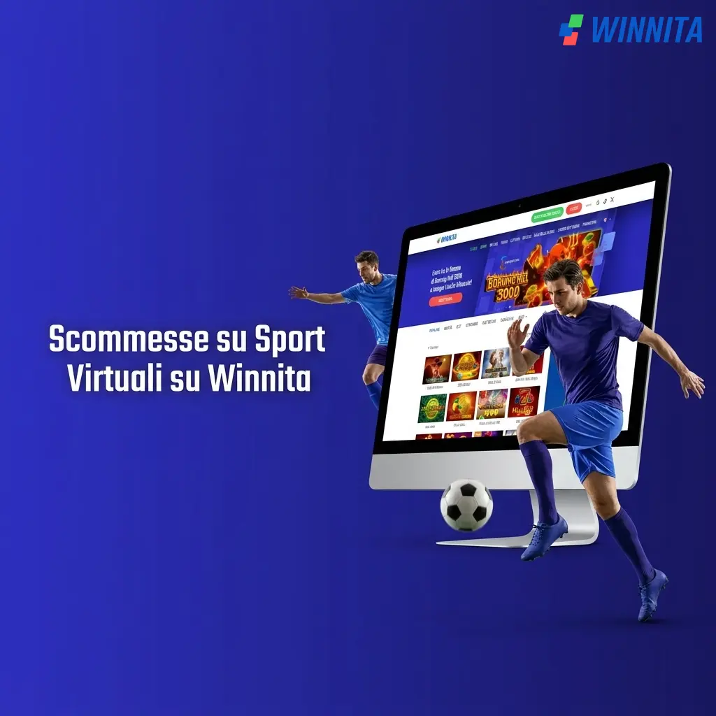 Scommesse su sport virtuali su Winnita: calcio, cavalli, cani e ciclismo simulati con algoritmi RNG certificati.