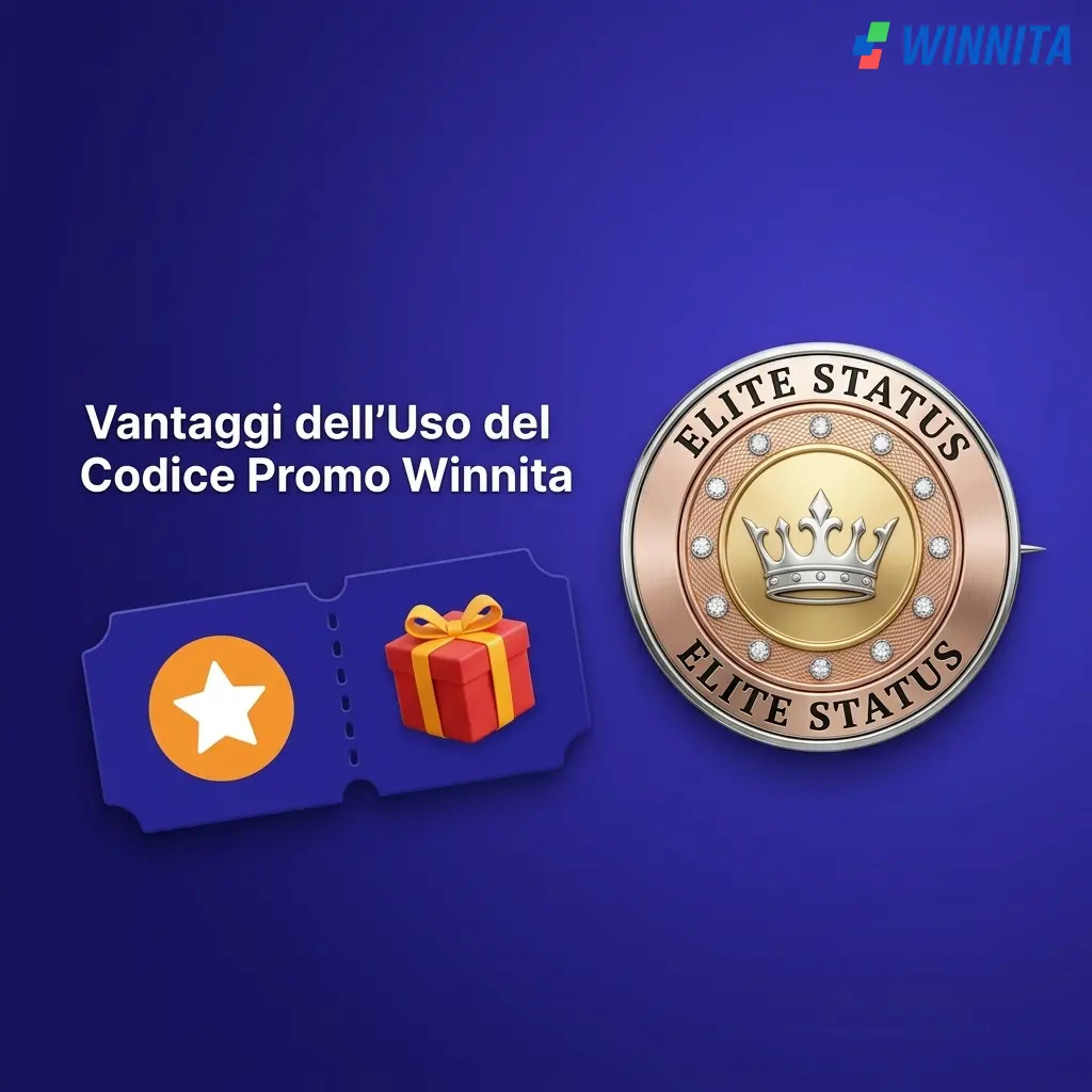 Vantaggi codice promo Winnita: bonus fino a 3000 EUR, 450 giri gratuiti e accesso VIP per utenti italiani.