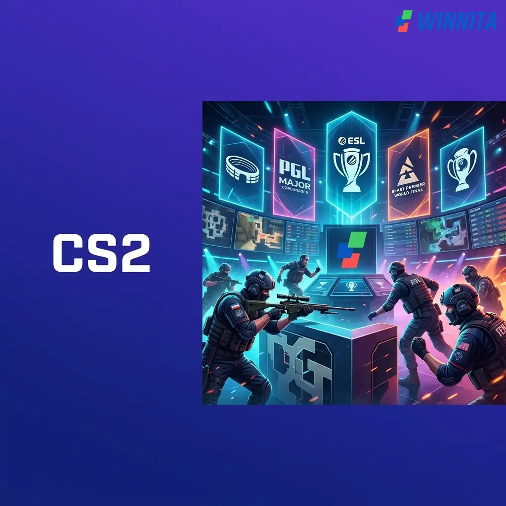 Scommesse su Counter-Strike 2: mercati dettagliati, quote live e tornei come IEM e ESL Pro League su Winnita.
