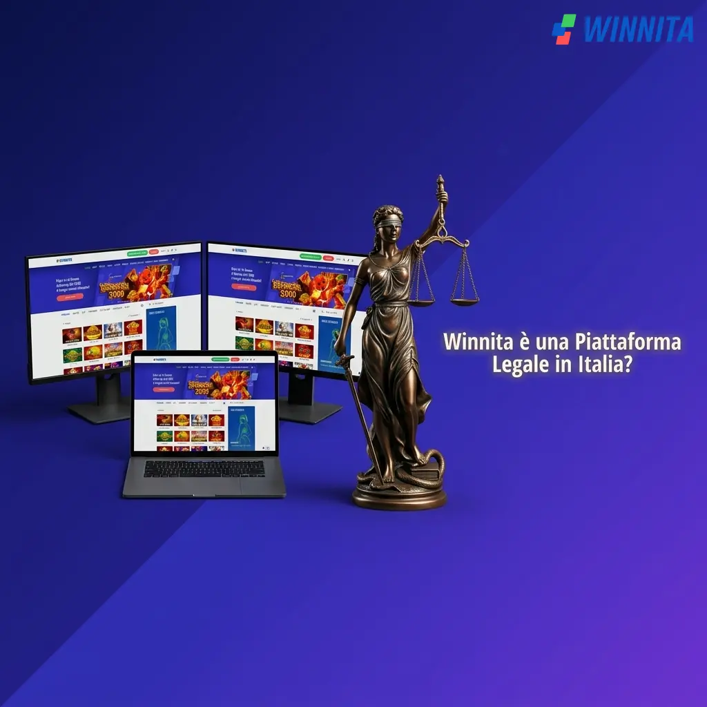 Logo Winnita con licenza MGA valida in Italia, piattaforma legale con strumenti di gioco responsabile e conformità GDPR.