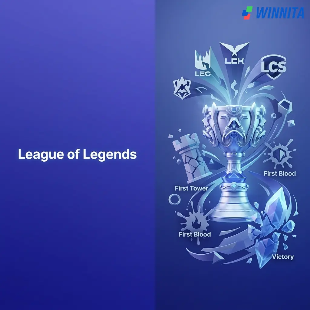 Scommesse su League of Legends: World Championship, MSI, LEC, LCS e LCK su Winnita con live betting.