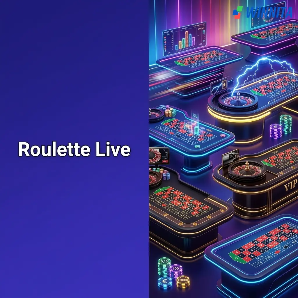 Tavolo di roulette live su Winnita con croupier in diretta, varianti europee e francesi disponibili 24 ore su 24.