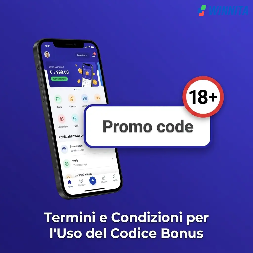 Termini e condizioni codice bonus Winnita: requisiti scommessa, scadenze e depositi minimi per casino e sport.