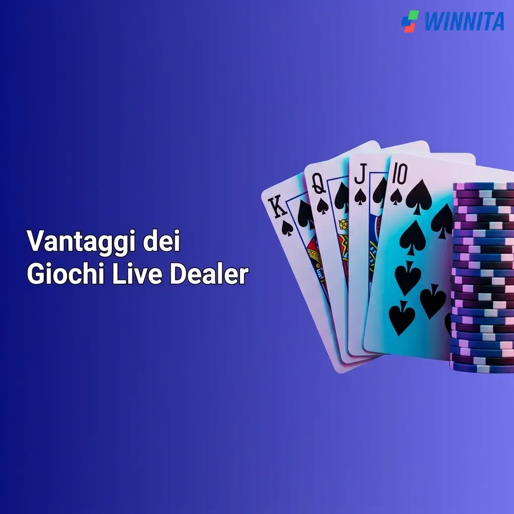 Vantaggi giochi live dealer Winnita: croupier HD, trasparenza RTP, accesso mobile iOS Android e chat integrata.